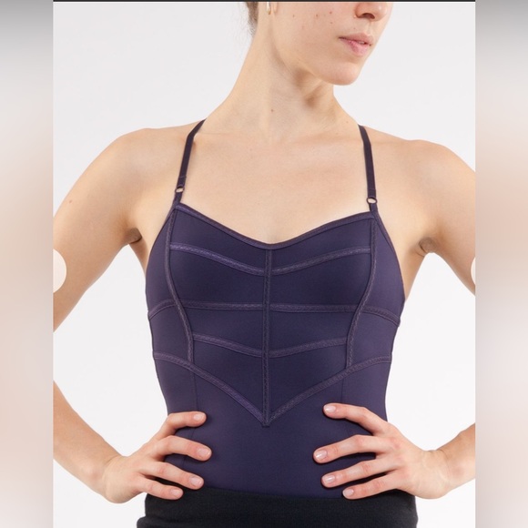 Lululemon Chasse leotard bodysuit black swan dance ballet size 4 - Picture 3 of 10
